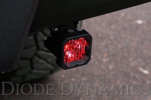 Toyota Tacoma Reverse Light Kit - Rear - Diode Dynamics - Stage Series - Red - `16-`23
